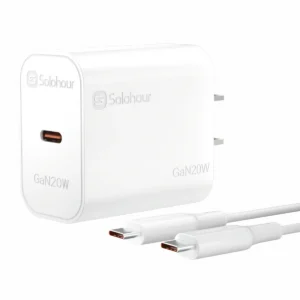Kit de cargador rápido GaN de 20 W con cable USB-C de 1m (1 puerto | USB-C)