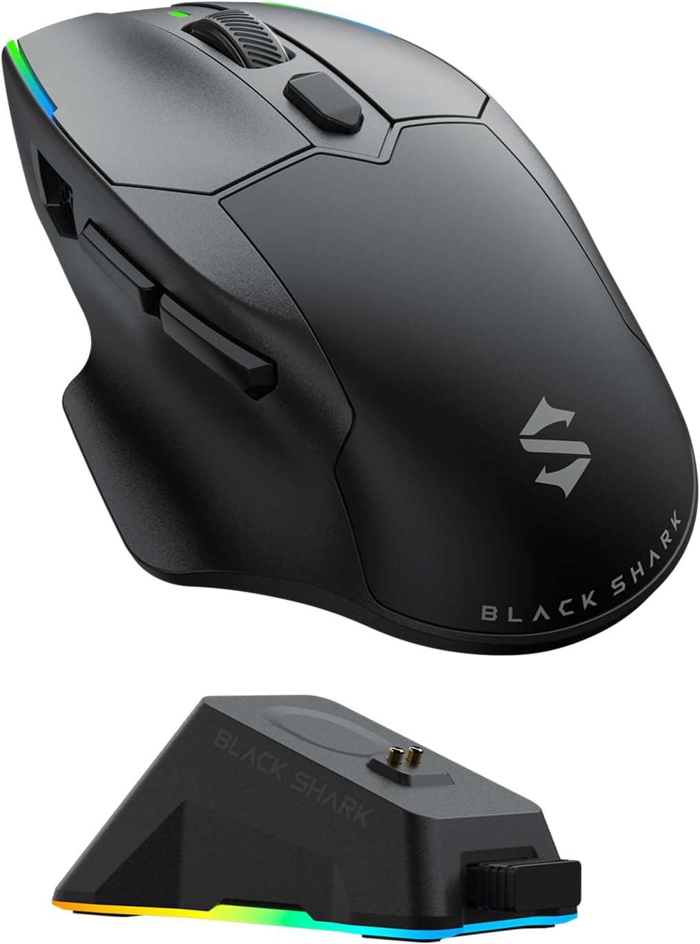 Ratón Gaming Black Shark con Iluminación Fría y Cálida