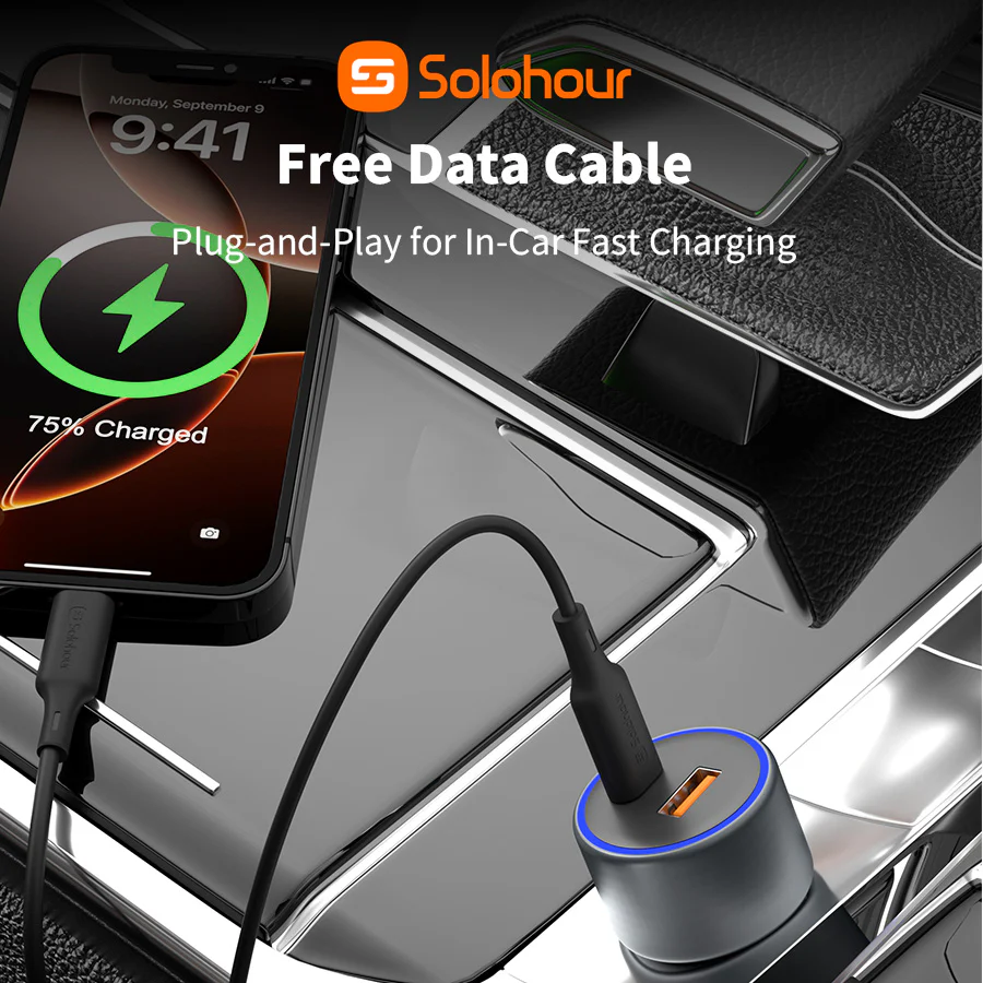 Cargador para Auto Solohour CAR1-ES - Imagen 6