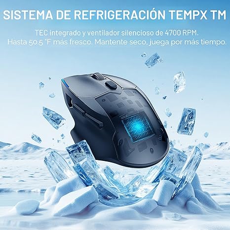 Ratón Gaming Black Shark con Iluminación Fría y Cálida - Imagen 3