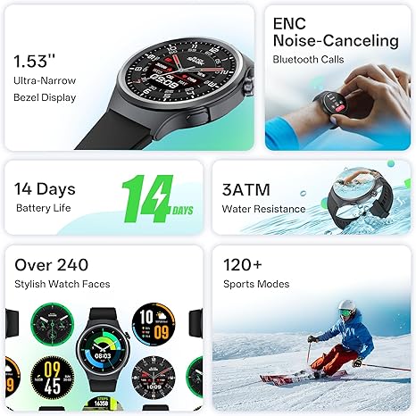 Smartwatch Black Shark A3 BS-W2404 - Imagen 5