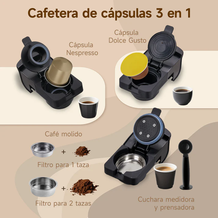 Cafetera de cápsulas Bomidi CM01 - Imagen 2