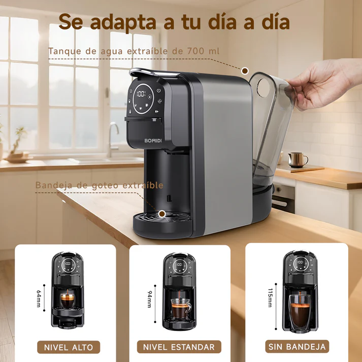 Cafetera de cápsulas Bomidi CM01 - Imagen 3