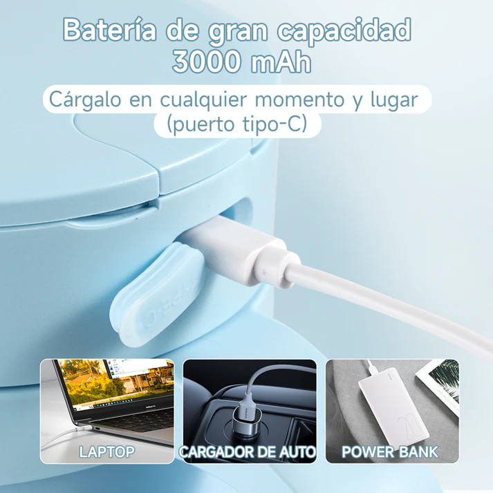 Licuadora portátil Bomidi JB01 Azul Tipo-C - Imagen 6