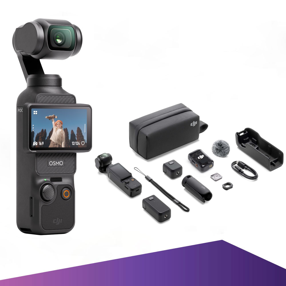 Cámara con Gimbal DJI Osmo Pocket 3 (Kit Completo con Transmisor Mic 2) - Imagen 2