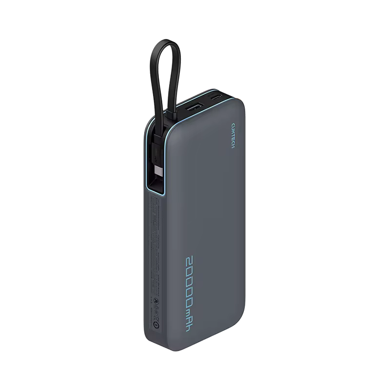 Power Bank CUKTECH 55W con Cable Integrado