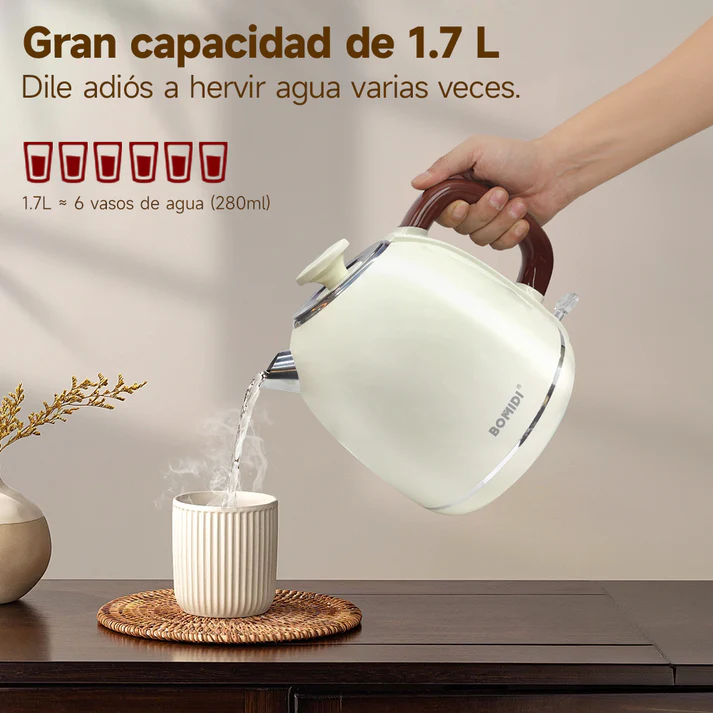 Hervidor Eléctrico 1.7 L Bomidi - Imagen 8