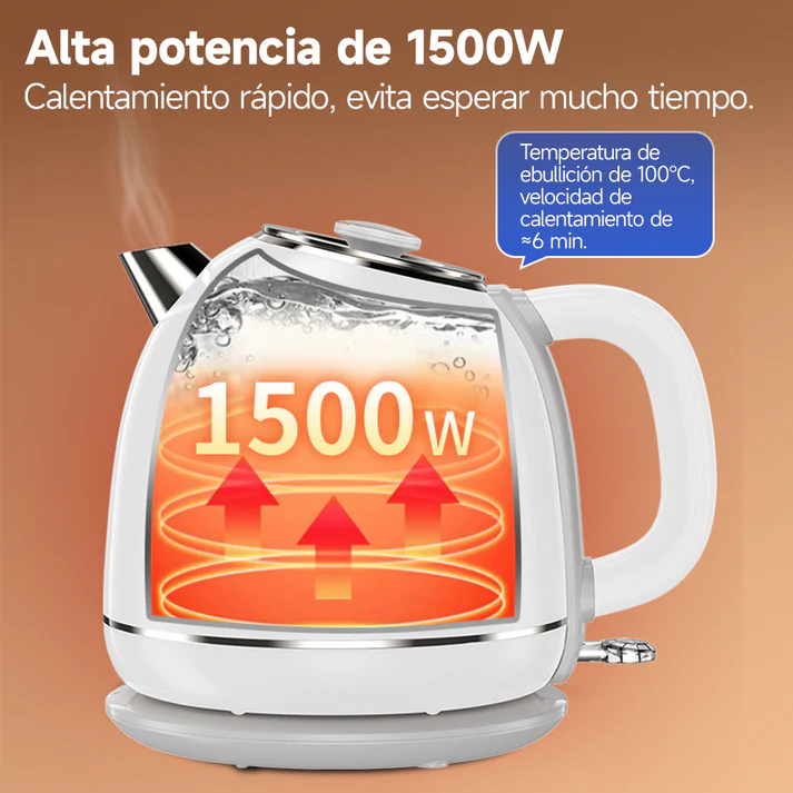 Hervidor Eléctrico 1.7 L Bomidi - Imagen 4