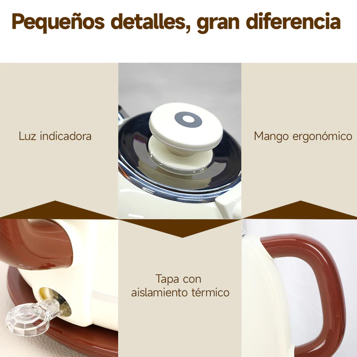 Hervidor Eléctrico 1.7 L Bomidi - Imagen 2