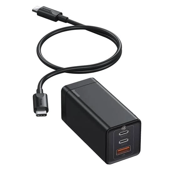 Cargador Rápido Baseus GaN5 Pro 100W USB-C + USB