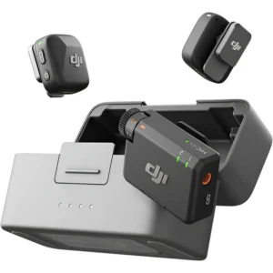 Micrófono Inalámbrico DJI Mic Mini (2 Transmisores + 1 Receptor + Estuche de Carga)
