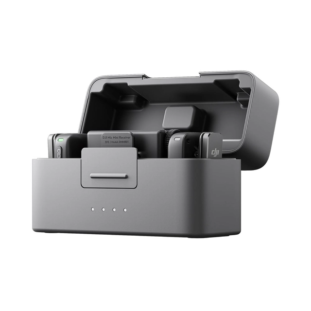 Micrófono Inalámbrico DJI Mic Mini (2 Transmisores + 1 Receptor + Estuche de Carga) - Imagen 3