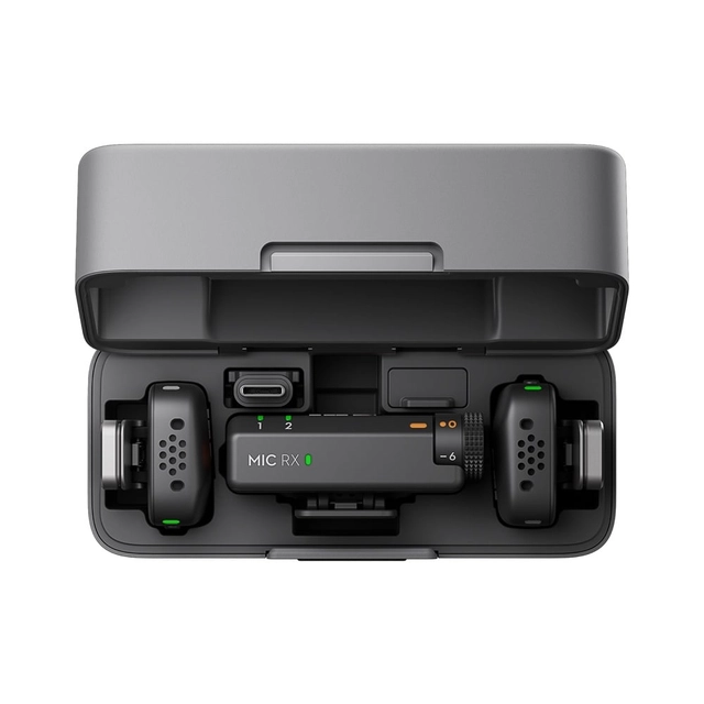 Micrófono Inalámbrico DJI Mic Mini (2 Transmisores + 1 Receptor + Estuche de Carga) - Imagen 4