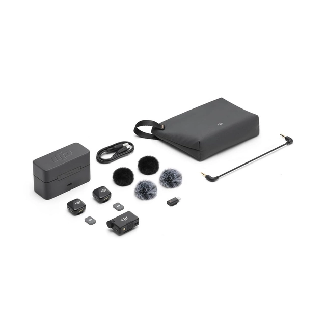 Micrófono Inalámbrico DJI Mic Mini (2 Transmisores + 1 Receptor + Estuche de Carga) - Imagen 7
